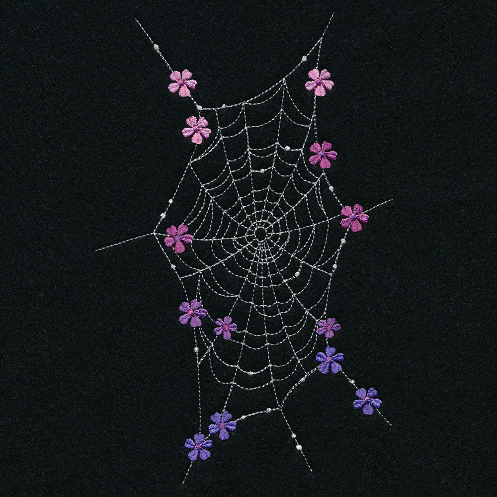 Delicate & Dainty Floral Spiderweb Sleeve Set