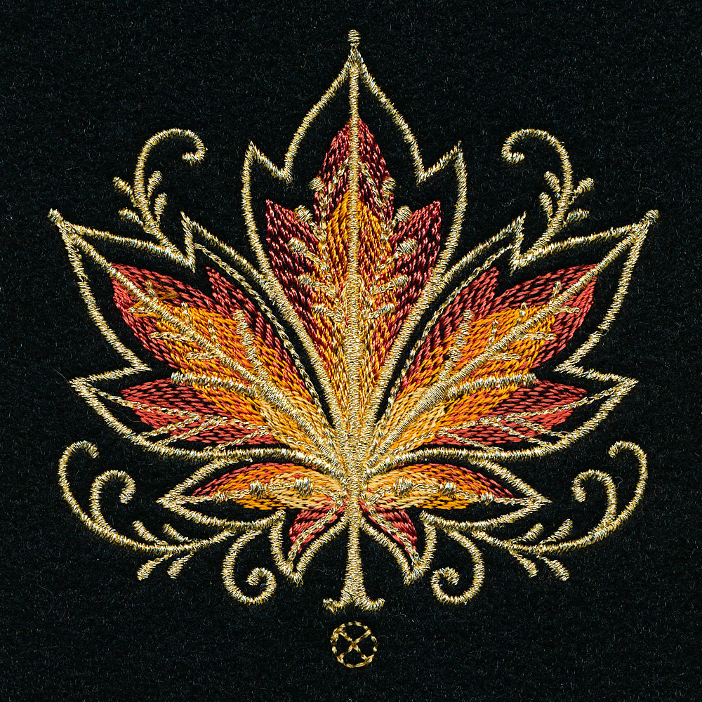 Gilded Mirage Maple Leaf Garment Cinch
