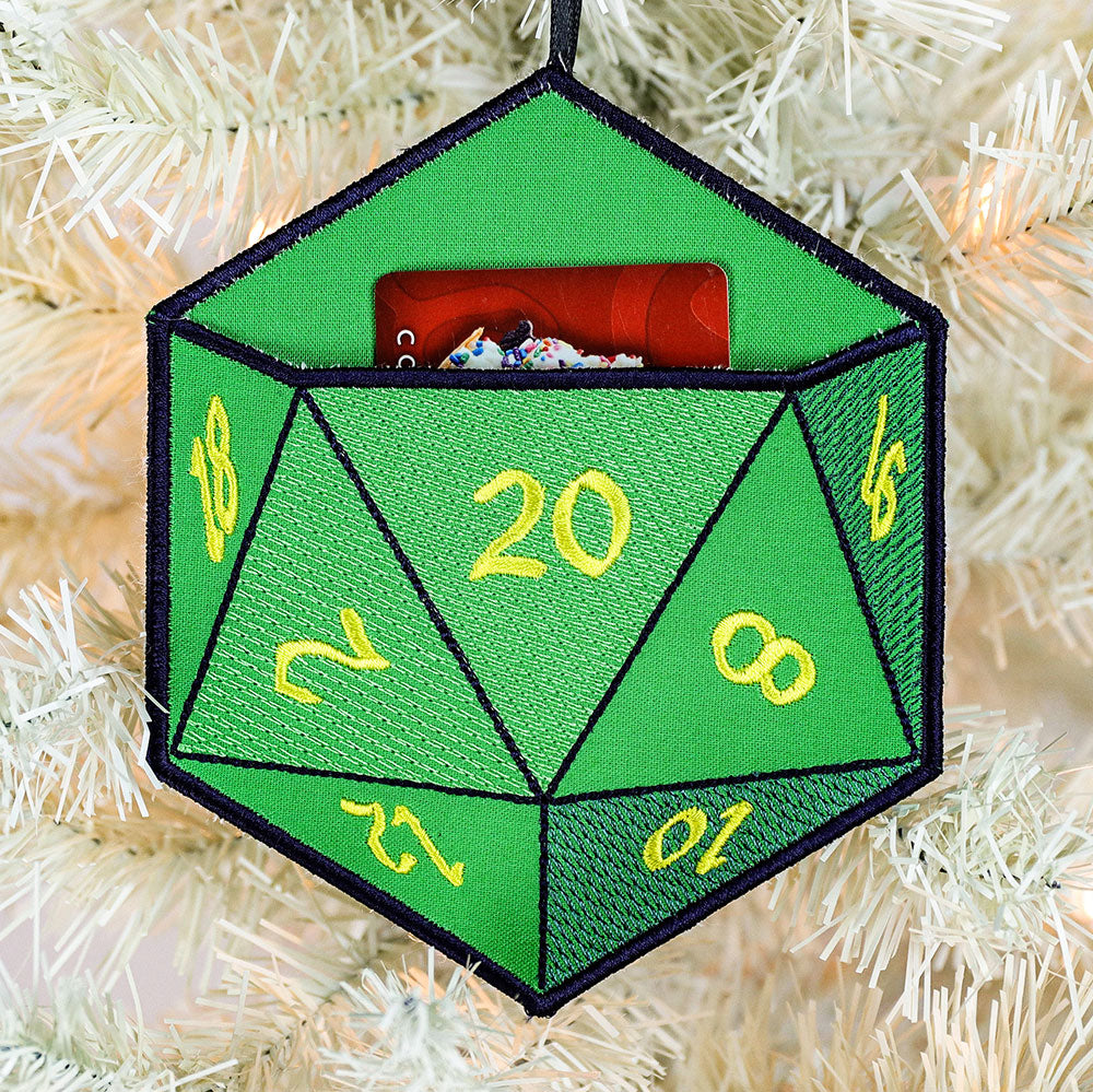 D20 Gift Card Holder (In-the-Hoop)