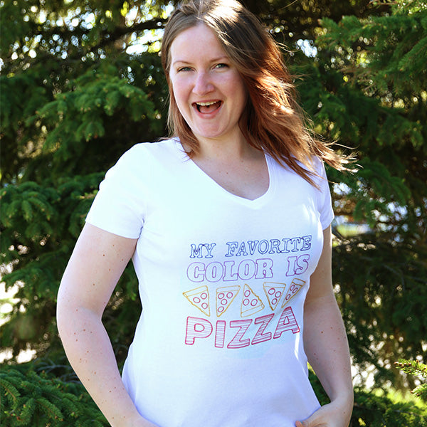 Fresh Tees - My Favorite Color Is Pizza