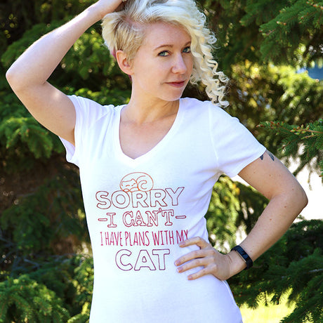 Fresh Tees - I Have Plans with My Cat