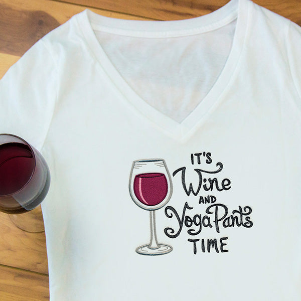 It's Wine and Yoga Pants Time