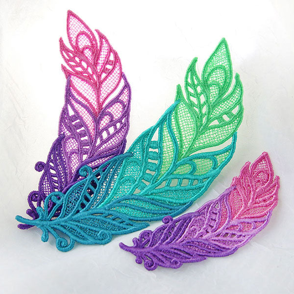 Magical Ombre Feather (Lace)