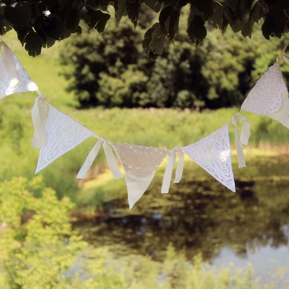 Wedding Bunting (Lace)