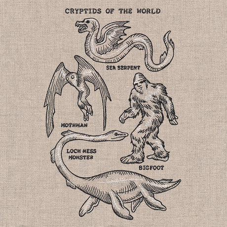 Cryptids of the World Collage