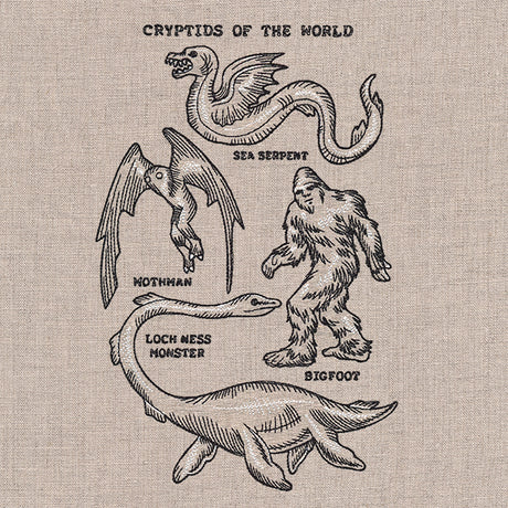Cryptids of the World Collage