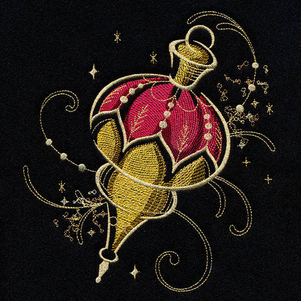 Gilded Mirage Ornament