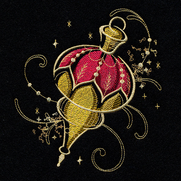 Gilded Mirage Ornament