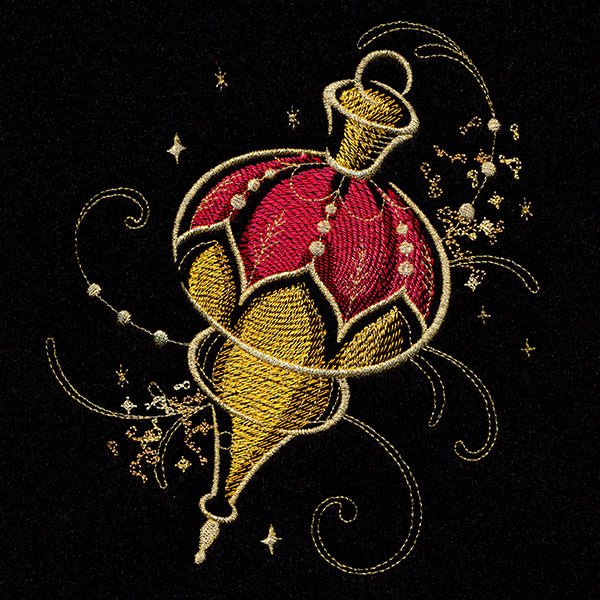 Gilded Mirage Ornament