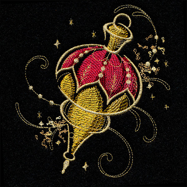 Gilded Mirage Ornament