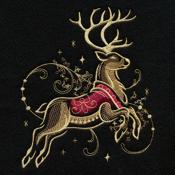 Gilded Mirage Reindeer