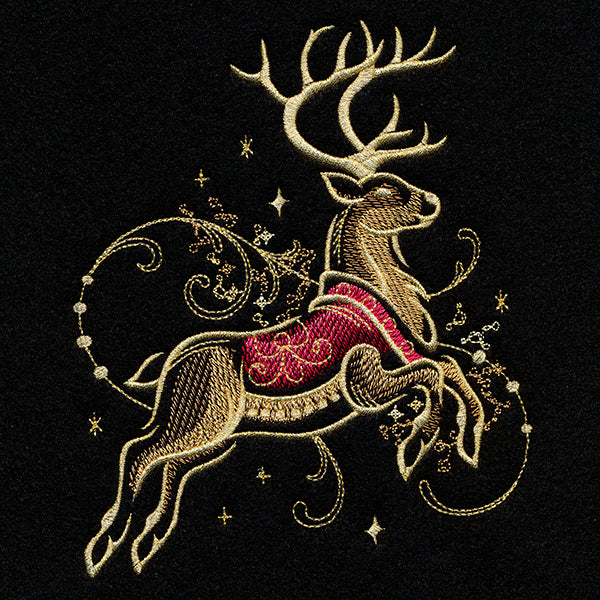 Gilded Mirage Reindeer