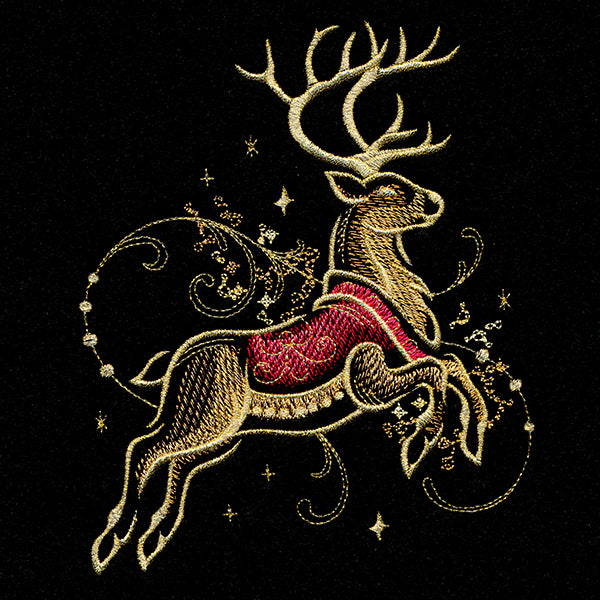 Gilded Mirage Reindeer
