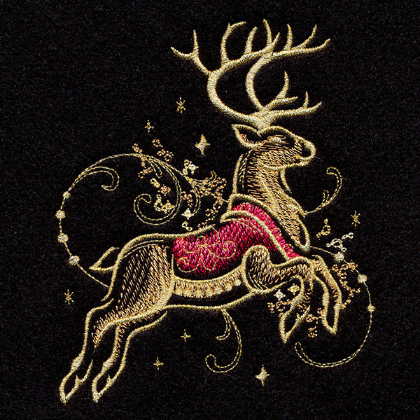 Gilded Mirage Reindeer