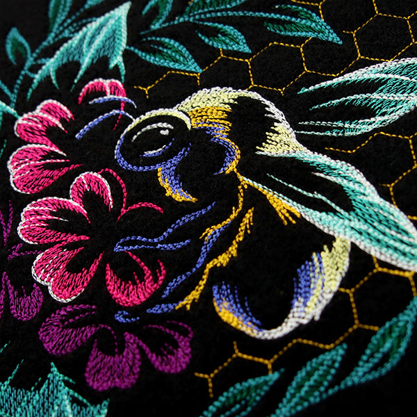 Modern Bee in Blooms