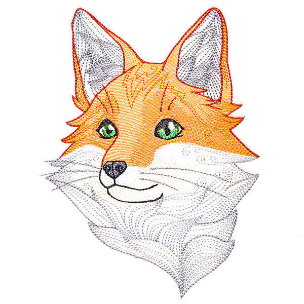 Swirling Wild Fox
