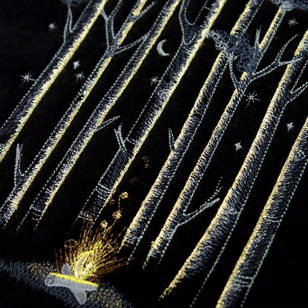 Glowing Midnight Forest