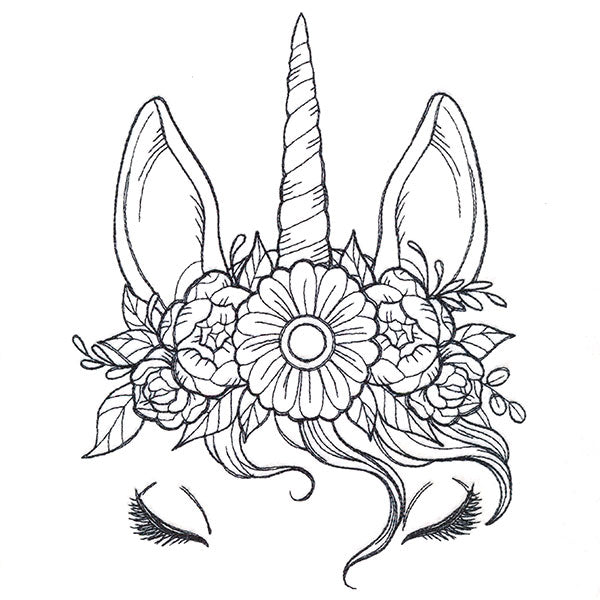 Majestic Unicorn Face