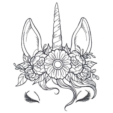 Majestic Unicorn Face