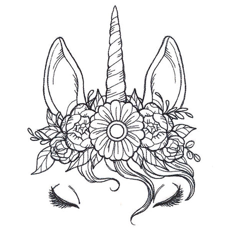 Majestic Unicorn Face