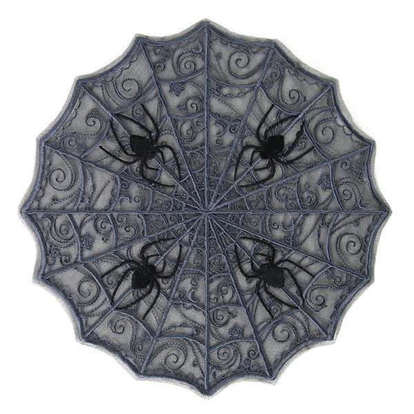 Intricate Spiderweb Doily (Freestanding Organza)