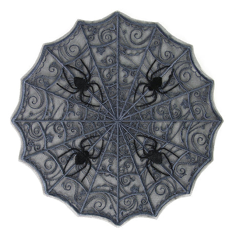 Intricate Spiderweb Doily (Freestanding Organza)