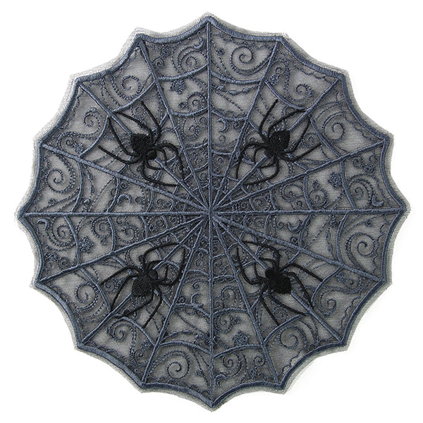 Intricate Spiderweb Doily (Freestanding Organza)