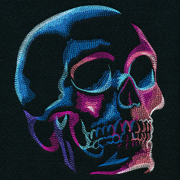 Dark and Eerie Skull
