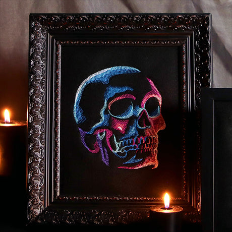 Dark and Eerie Skull