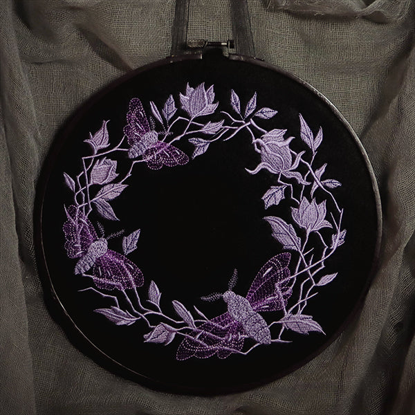 Elegant Blooms Wreath