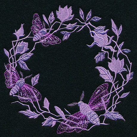 Elegant Blooms Wreath