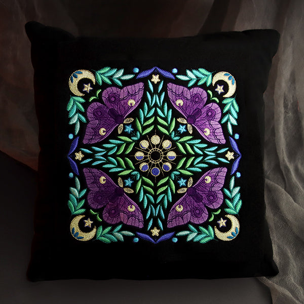 Moth Kaleidoscope Square