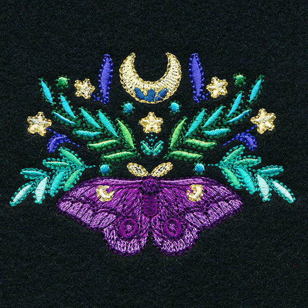 Moth Kaleidoscope Accent