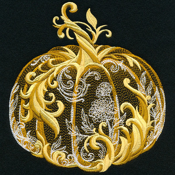 Fanciful Autumn Pumpkin