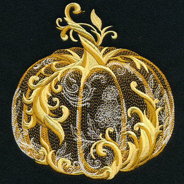 Fanciful Autumn Pumpkin