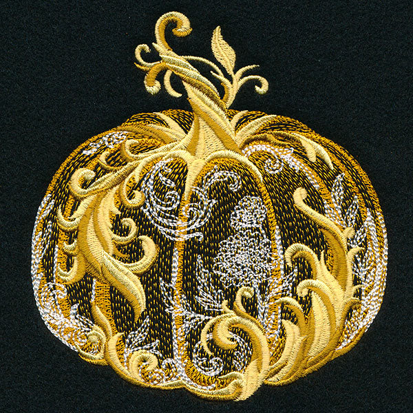 Fanciful Autumn Pumpkin