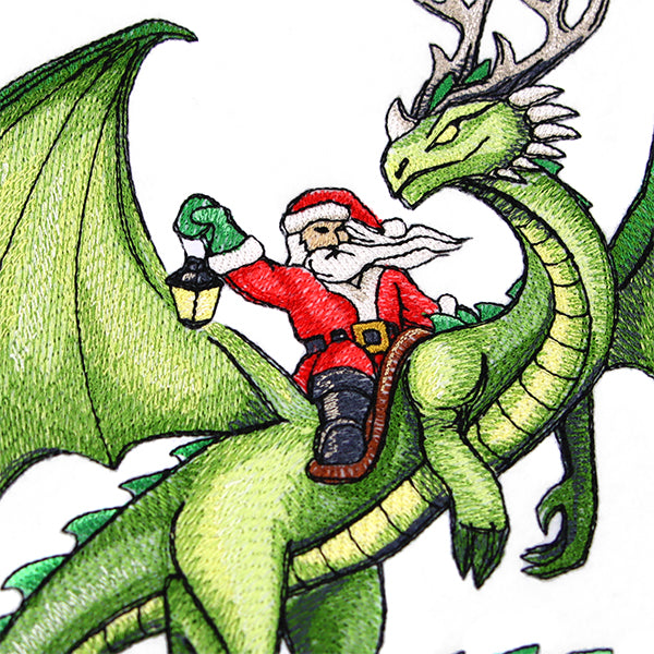Santa and His Christmas Dragon