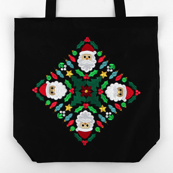 Santa Kaleidoscope Square