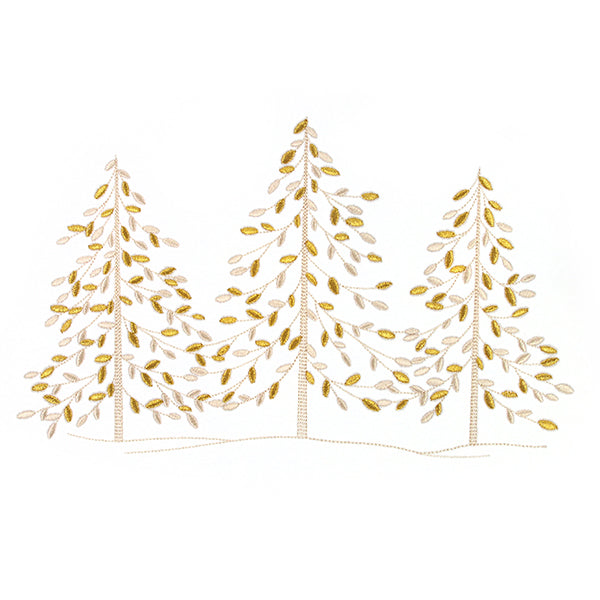 Shimmering Botanical Forest