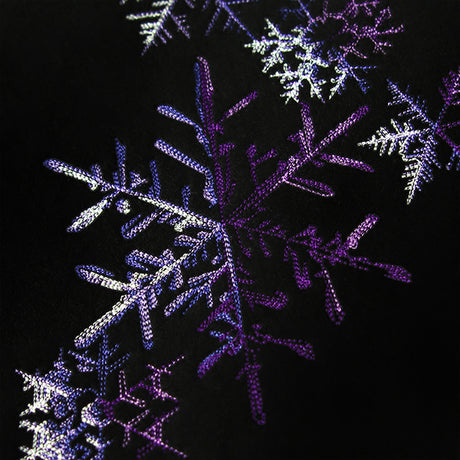 Flurry of Color Snowflakes