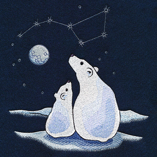 Ursa Major Winter Scene