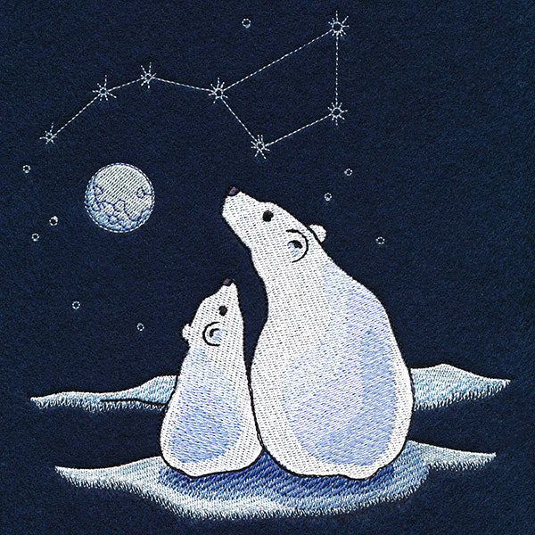 Ursa Major Winter Scene