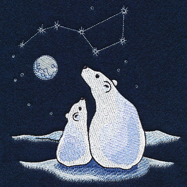Ursa Major Winter Scene