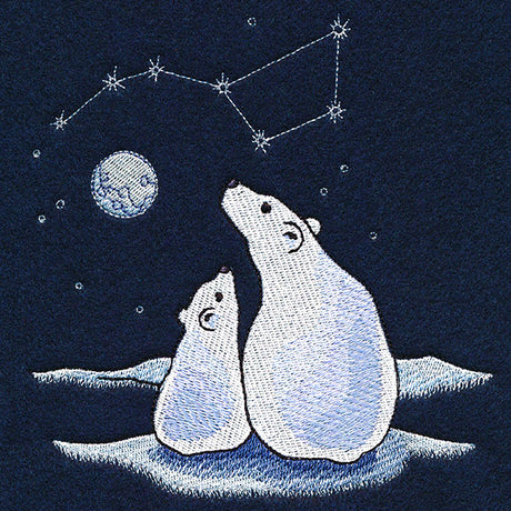 Ursa Major Winter Scene