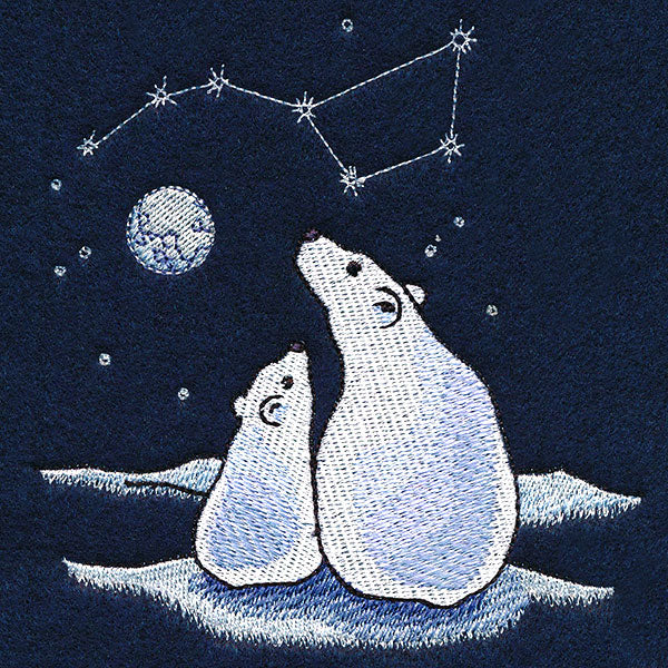 Ursa Major Winter Scene