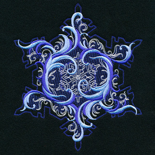 Fanciful Winter Snowflake