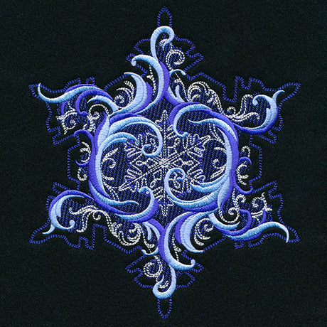 Fanciful Winter Snowflake