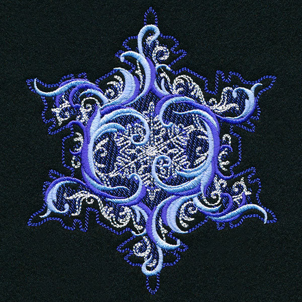 Fanciful Winter Snowflake