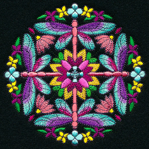 Dragonfly Kaleidoscope Feature