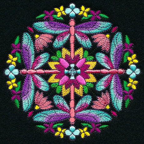 Dragonfly Kaleidoscope Feature
